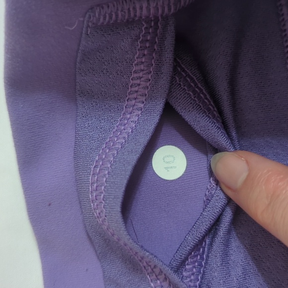 Lululemon Astro Pant Full-On Luon, Color Beautiful Baroque Deep Zinfandel Sz 10 - Picture 15 of 15